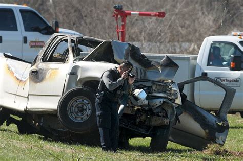 A head-on collision on Interstate 30 in Miller County left two people dead and four others injured Tuesday evening. According to an Arkansas State Police fatal crash summary, the driver of a Ford Mustang was traveling against westbound traffic and collided with the front passenger side of a Kia Optima. A passenger of the Kia, 24-year-old Jabrea .... 