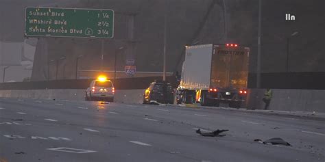 Fatal multi-car crash closes southbound 405 Freeway