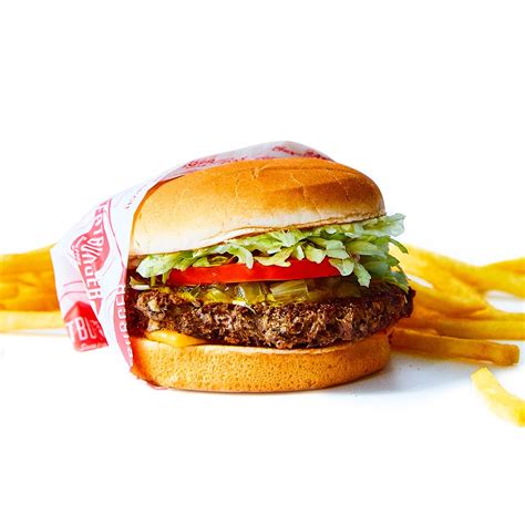 Fatburger - The Original Fatburger Meal The OG burger of 115g 100% pure lean beef, fresh ground and grilled to perfection on a toasted bun topped with “The Works” for the …