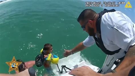 Father, son rescued by Manatee County Sheriff’s marine deputies off the coast of Anna Maria Island