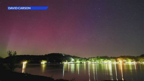 Father and daughter photography duo get rare glimpse of northern lights in Missouri 