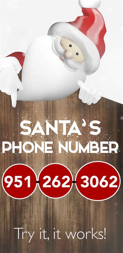 Father christmas telephone number. Santa's Candy Stripe Telephone is a Christmas decoration made in 2015-present. It give the appearance of an ordinary Victorian styled telephone, ... 