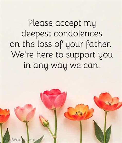 Father death condolence message.  Short Condolence Messages for Loss of Father.  It Writin...