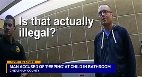 Father detains 'peeping Tom' suspect in Tennessee bathroom until authorities arrive