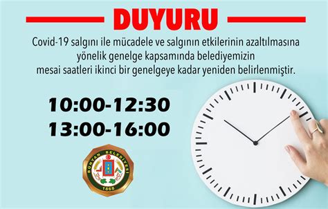 Fatih belediyesi mesai saatleri