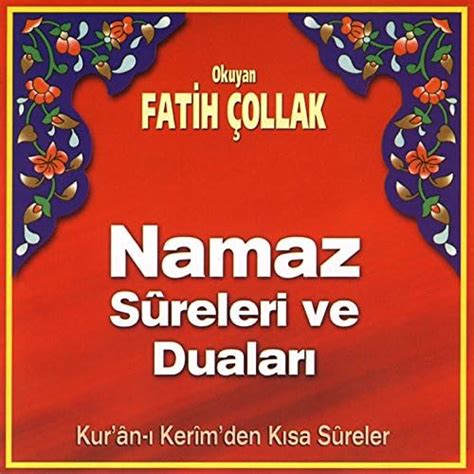 Fatih_ÇOLLAK - Namaz Duaları & Sureleri & Amme Cüzü