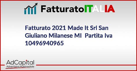 Fatturato T.s. Logistica Srl San Giuliano Milanese MI