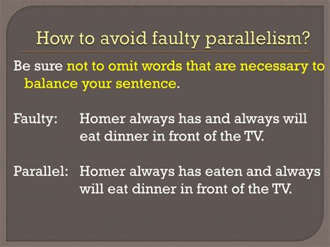 Faulty Parallelism Exercises With Answers