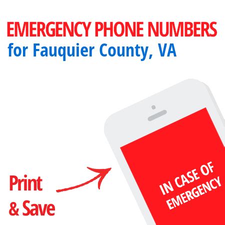 If you have any questions, please contact the Fauquier County Sherif