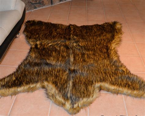 Faux Bear Skin Rugs - Etsy