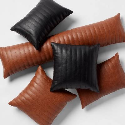 Faux Leather : Throw Pillows : Target