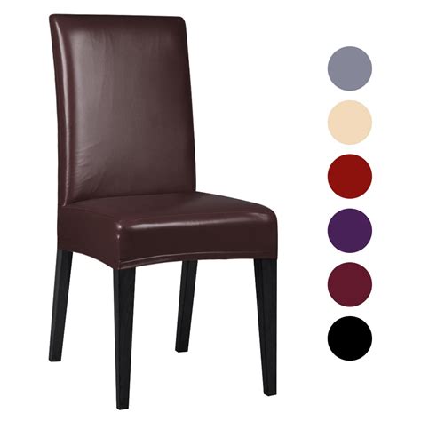 Faux Leather Chair Slipcovers for sale eBay