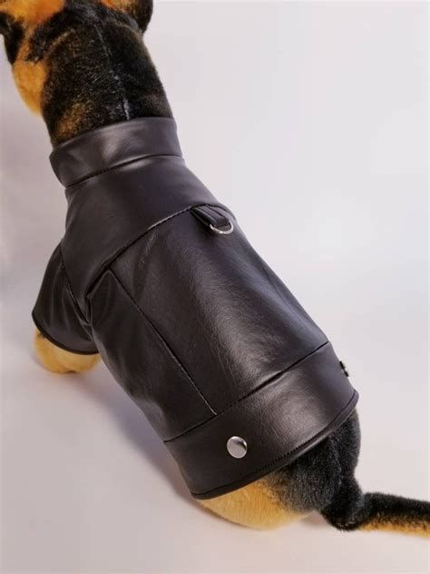 Faux Leather Dog Coats/Jackets for sale eBay