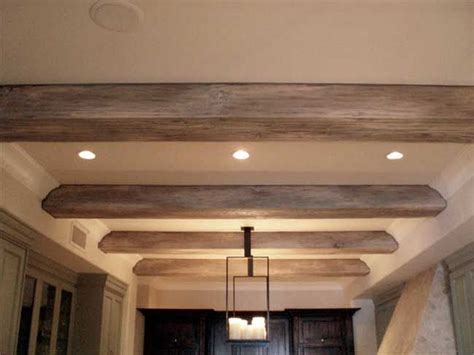 Faux Wood Beams: Foam Ceiling Beams With Real Wood Look