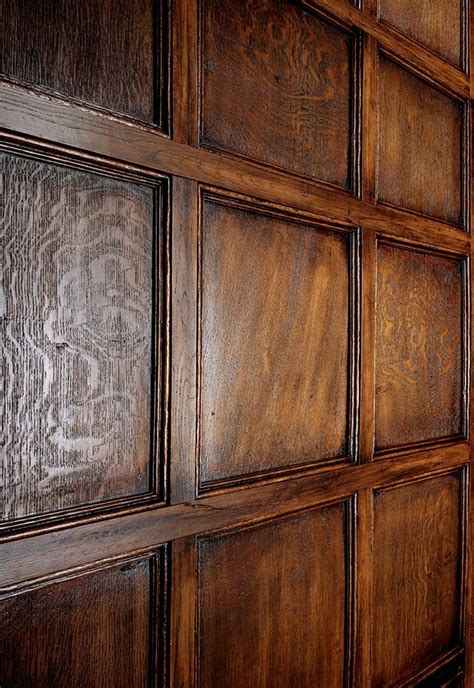 Faux Wood Panelling