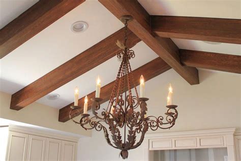 Faux beams for ceilings. Faux or Functional Beams. Most coffered ceilings are primarily for aesthetic appeal, so using hollow or faux beams can give the look without changing the structure of the home. 