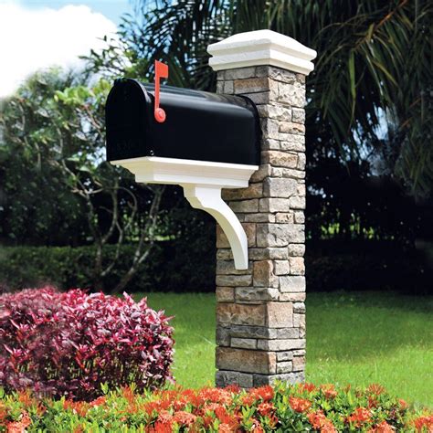 Spira Large PostBox Stainless Steel Mailbox w/Bin, Matte Black, Large by Spira Mailbox (25) $399. Free Shipping. Modern Slate Address Plaque, Carved Numbers, House Sign/Marker by THE SLATE MASONS (9) $131. Free Shipping. Slate House Number, Carved Stone, Address Plaque/Marker Sign by THE SLATE MASONS (8) $98. Free Shipping.. 