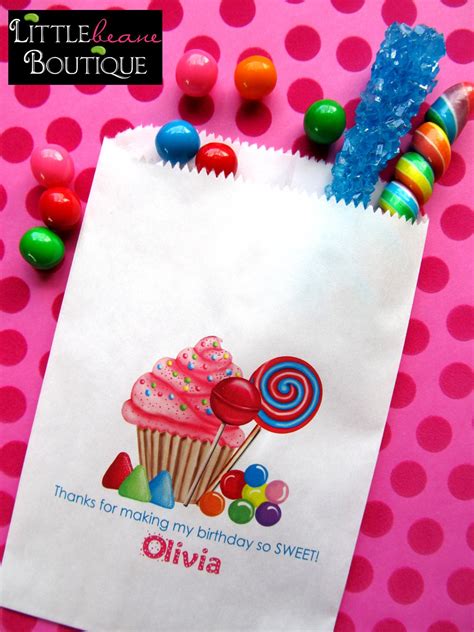 Favor Bags Personalized Custom Candy Bags