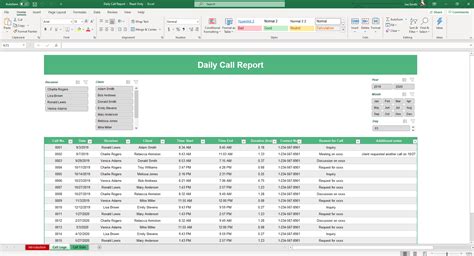 Favorite Call Center Reports Excel Templates Practice Data Sheet