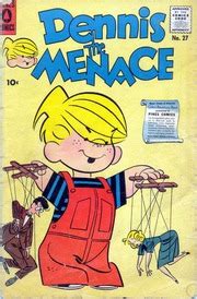 Fawcett Comics Dennis the Menace 027 Pines 1958