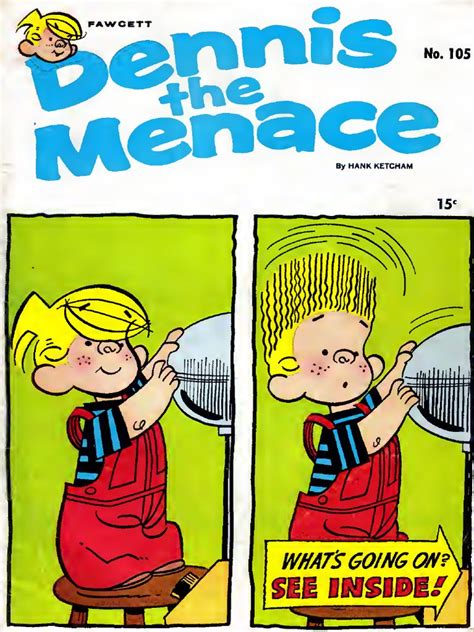 Fawcett Comics Dennis the Menace 105 Hallden Fawcett 1969