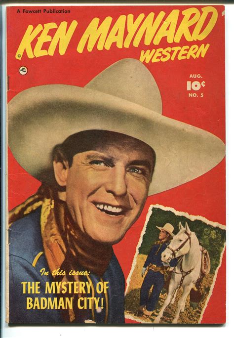 Fawcett Comics Ken Maynard Western 003 1951 04 Coverless