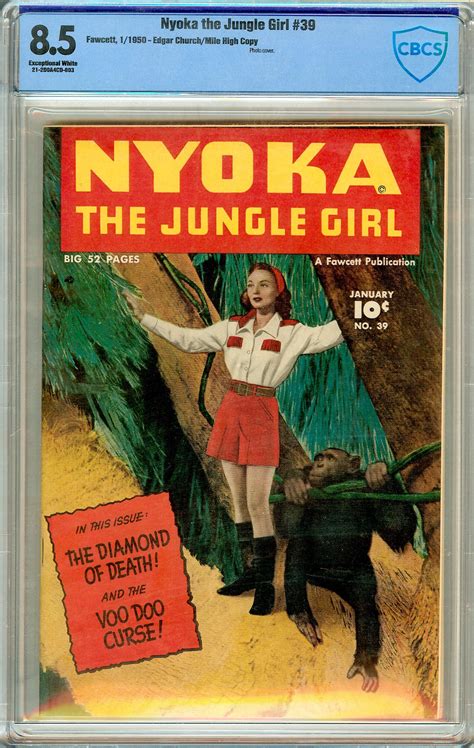 Fawcett Comics Nyoka the Jungle Girl 071 1952 09