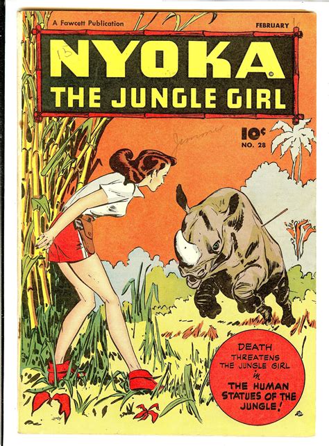 Fawcett Comics Nyoka the Jungle Girl 071 1952 09