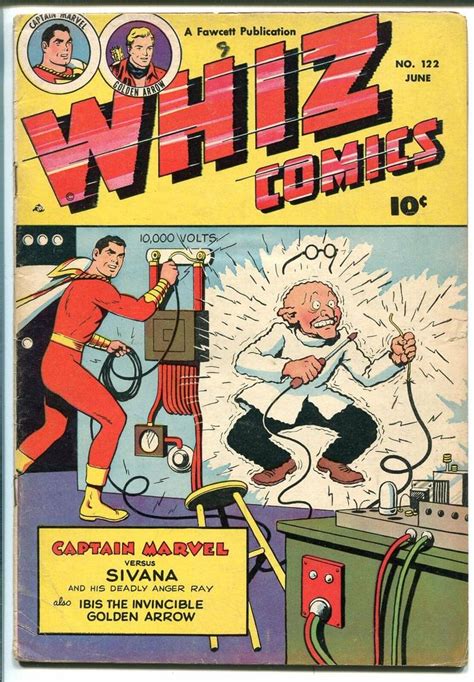 Fawcett Comics Whiz Comics 122 1950 06
