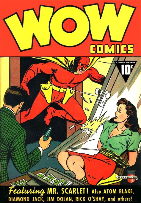 Fawcett Comics Wow Comics 004 1941 Winter
