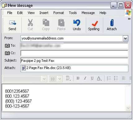 Fax on email. Fax by email is much more flexible, and all you need is an internet connection and an email account. Unlike traditional faxing, which can be unreliable and often results in lost or damaged documents, faxing by email is a safe and reliable way to send important information. 
