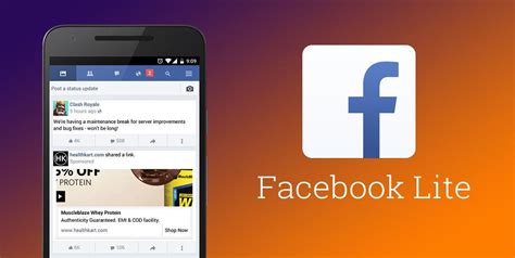 Fb lite app. Sep 12, 2021 · Facebook Lite is a smaller, faster and simpler app that uses less data and battery power than the standard Facebook app. Learn how to download, install and use Facebook Lite on your Android device, and compare its features with the original app. 
