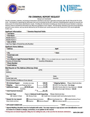 Fbi background check form pdf.  No charge backs or refunds The FBI background check form g...