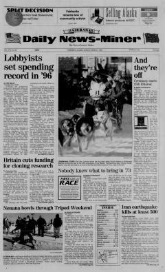 Fairbanks Daily News-Miner Inc. purchased the Kodiak Daily Mirror in 1998. In 2016, the News-Miner was purchased by the Helen E. Snedden Foundation, a 501 (c)3 nonprofit. The Fairbanks Daily News .... 