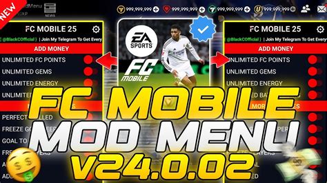 Fc Mobile 25 Vip Mod Menu V24 0 02 Unlimited Money Fc Points Fc Mod Apk