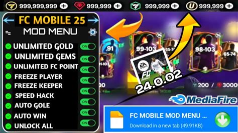 Fc Mobile Mod Apk Fc Mobile Mod Menu Apk Unlimited Money Fc Points Fc