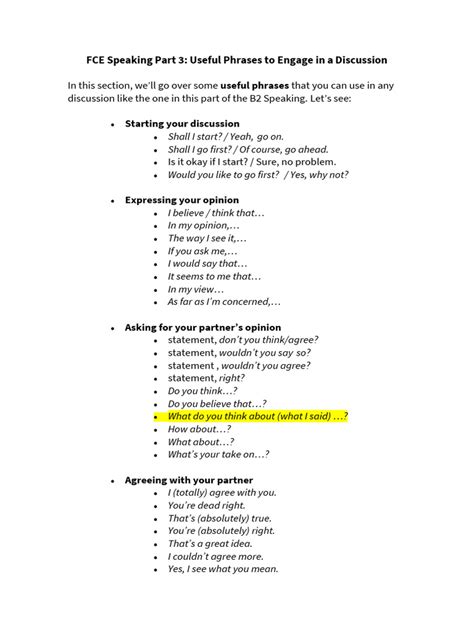 Fce speaking part 3 useful phrases.  Complete guide for B2 speaking part 2 picture comparison ...