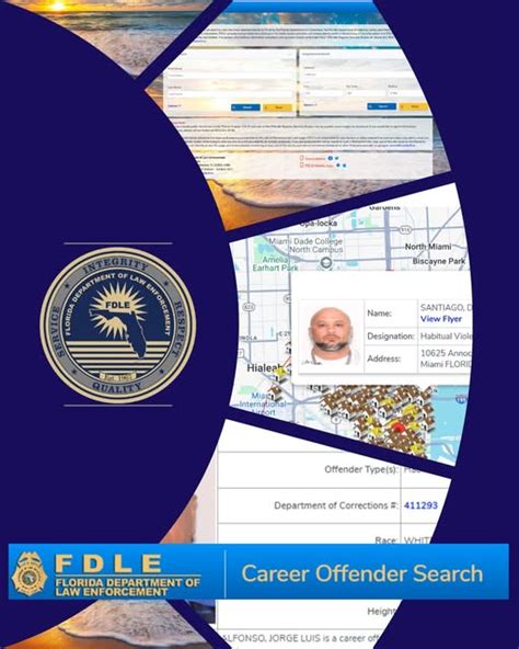 Fdle offender search by address.  No longer at FDLE will work with loc...