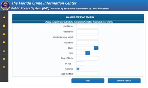 Fdle warrants search.  The system will allow a maximum of FDLE Warrant Search System The ...