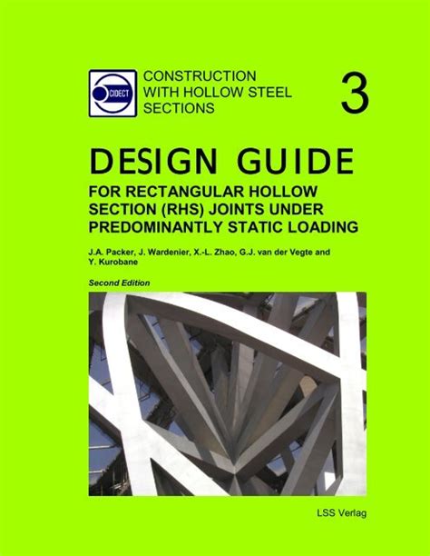 Fdocuments in Design Guide 3 for Rectangular Hollow Section