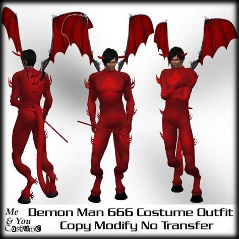 Fearleader Outfit Devils 666 - Second Life Marketplace