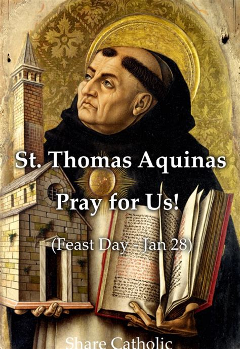 Feast Day of Thomas Aquinas :: St. Thomas Aquinas