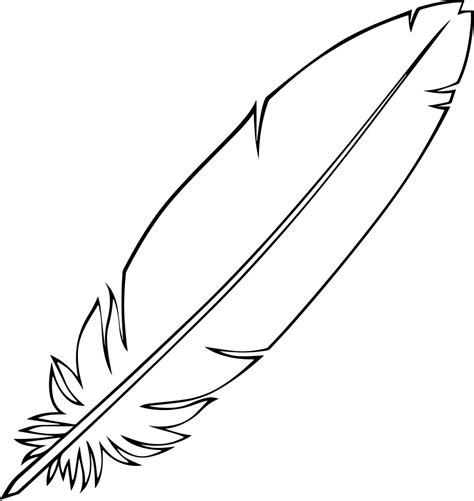 Feather Coloring Pages