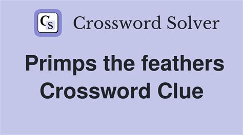 Feather-shaped pattern crossword clue