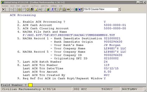 Feature Elliott AR ACH Processing Elliott Support Center User