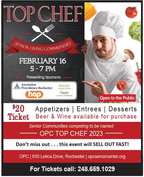 Feb 16 Top Chef Rochester, MI Patch