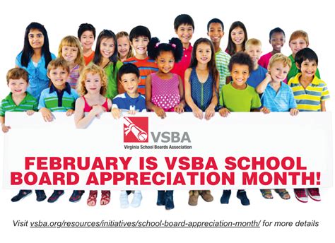 February is VSBA School Board Appreciation Month! - VSBA