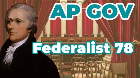 Hamilton argues that the Supreme Court should have the power to declare unconstitutional laws null and void, as a check on the legislative and executive branches. He also discusses the appointment, tenure, and independence of federal judges.. 