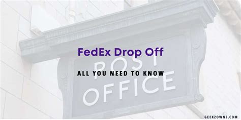 FedEx Drop Off Locations and Hours in Nebraska