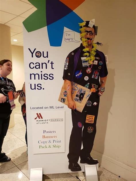 FedEx Put Up A Life-Size Ad At Dragon Con, People Saw …